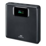 Rivacase - Turbo Polímero de litio 25800 mAh Negro