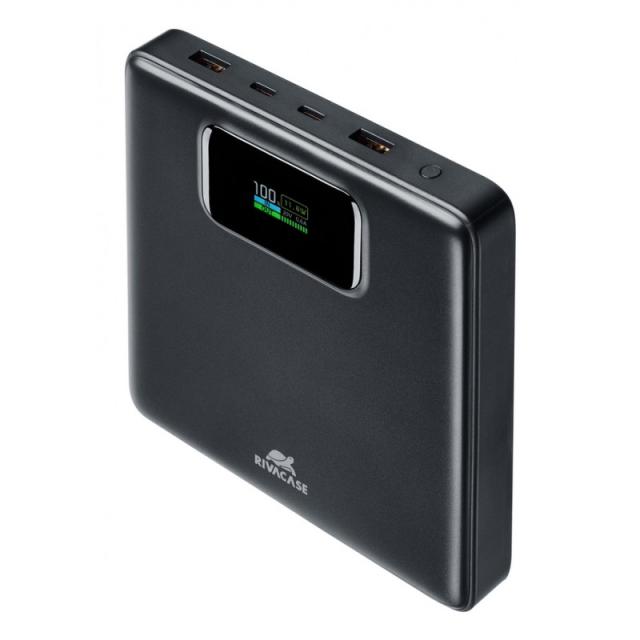 Rivacase - Turbo Polímero de litio 25800 mAh Negro