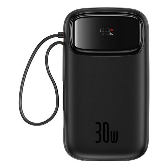 Baseus - PPQD4-20C Polímero de litio 20000 mAh Negro