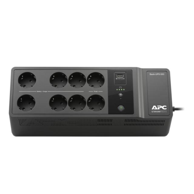 APC - BE650G2-SP sistema de alimentación ininterrumpida (UPS) En espera (Fuera de línea) o Standby (Offline) 0,65 kVA 400 W 8 sa
