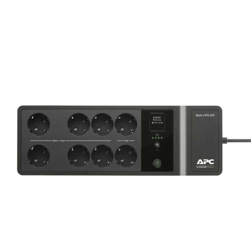 APC - BE650G2-SP sistema de alimentación ininterrumpida (UPS) En espera (Fuera de línea) o Standby (Offline) 0,65 kVA 400 W 8 sa