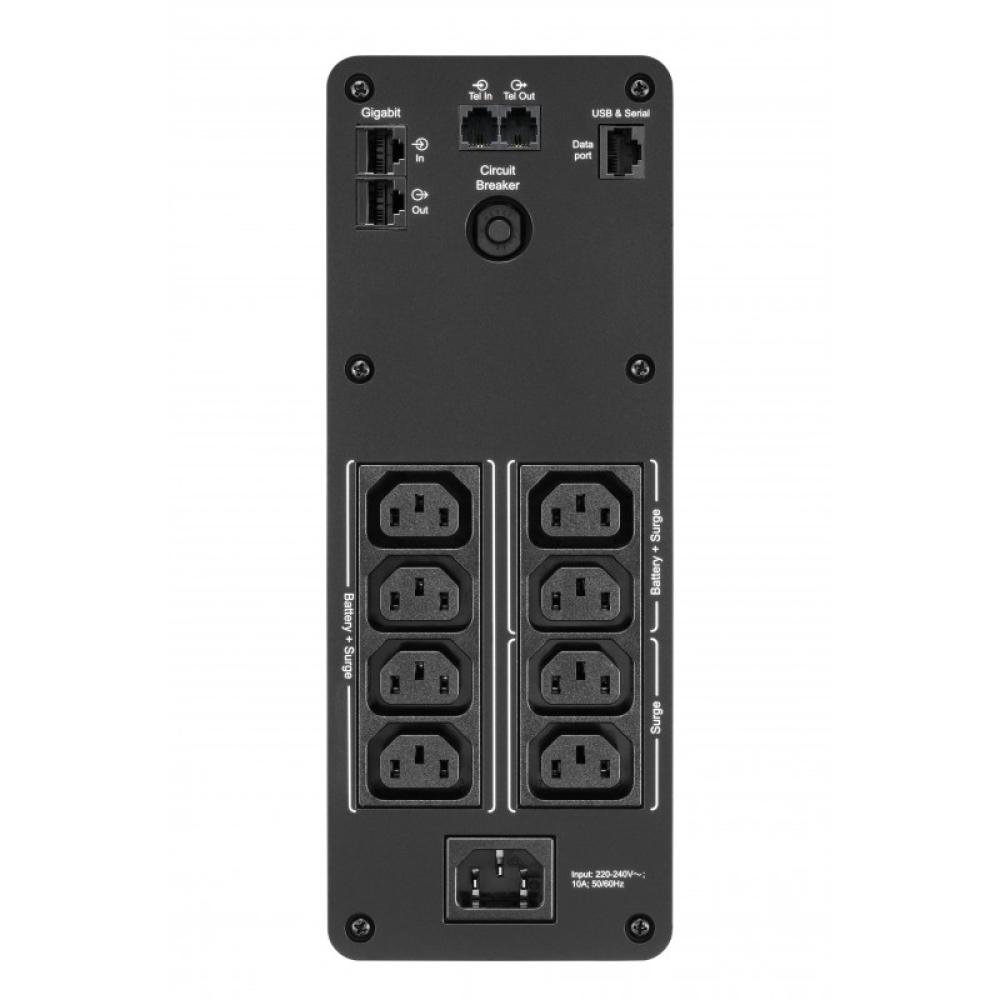 APC - BACK UPS PRO BR 1200VA sistema de alimentación ininterrumpida (UPS) Línea interactiva 1,2 kVA 720 W 8 salidas AC