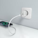 AISENS - Cargador Ultra Delgado GaN 20W, 1xUSB-C PD3.0, Blanco