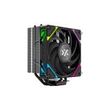 XYZ - THERMAX 4, DISIPADOR CPU,4 HEATPIPES, VENTILADOR VORTEX ALTO RENDIMIENTO, 120MM, NEGRO