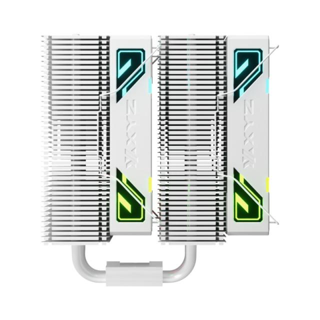 XYZ - THERMAX 6 DUO, DISIPADOR CPU,DUAL, VENTILADOR VORTEX ALTO RENDIMIENTO, 120MM, BLANCO