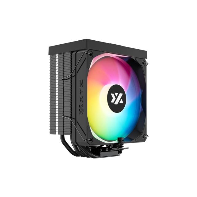 XYZ - THERMAX 6 PULSAR, DISIPADOR CPU,6 HEATPIPES, DISPLAY INTEGRADO, 120MM, NEGRO