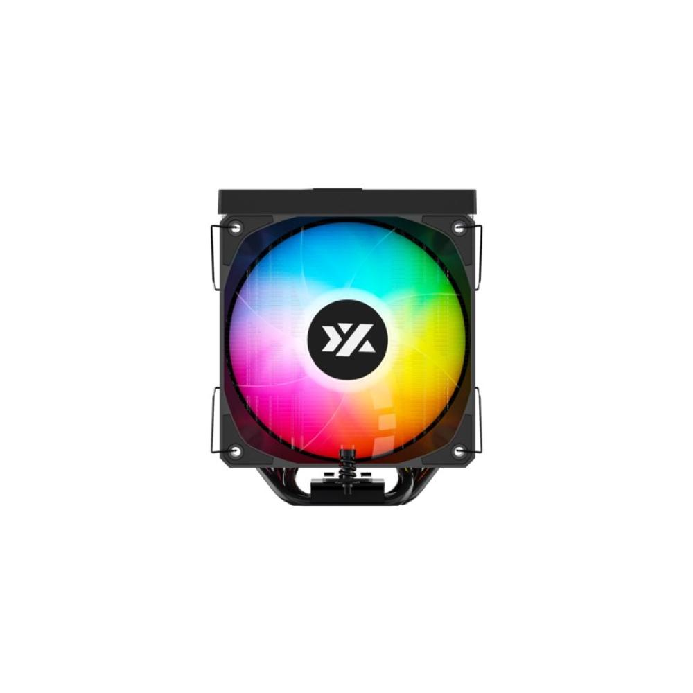 XYZ - THERMAX 6 PULSAR, DISIPADOR CPU,6 HEATPIPES, DISPLAY INTEGRADO, 120MM, NEGRO