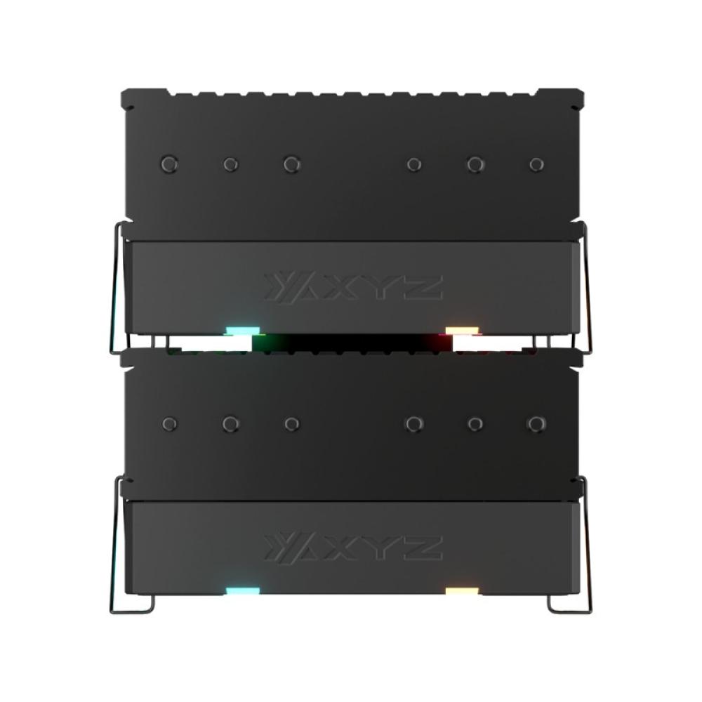 XYZ - THERMAX 6 DUO, DISIPADOR CPU,DUAL, VENTILADOR VORTEX ALTO RENDIMIENTO, 120MM, NEGRO