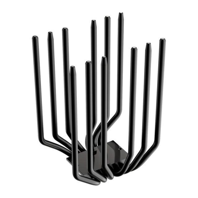 XYZ - THERMAX 6 DUO, DISIPADOR CPU,DUAL, VENTILADOR VORTEX ALTO RENDIMIENTO, 120MM, NEGRO