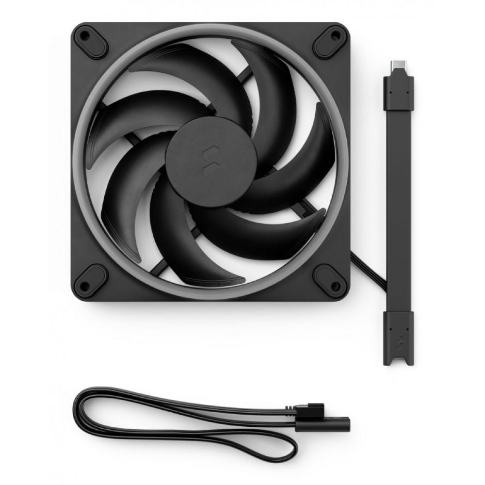 Fractal Design - Momentum 14 RGB Carcasa del ordenador Ventilador 14 cm Negro 1 pieza(s)