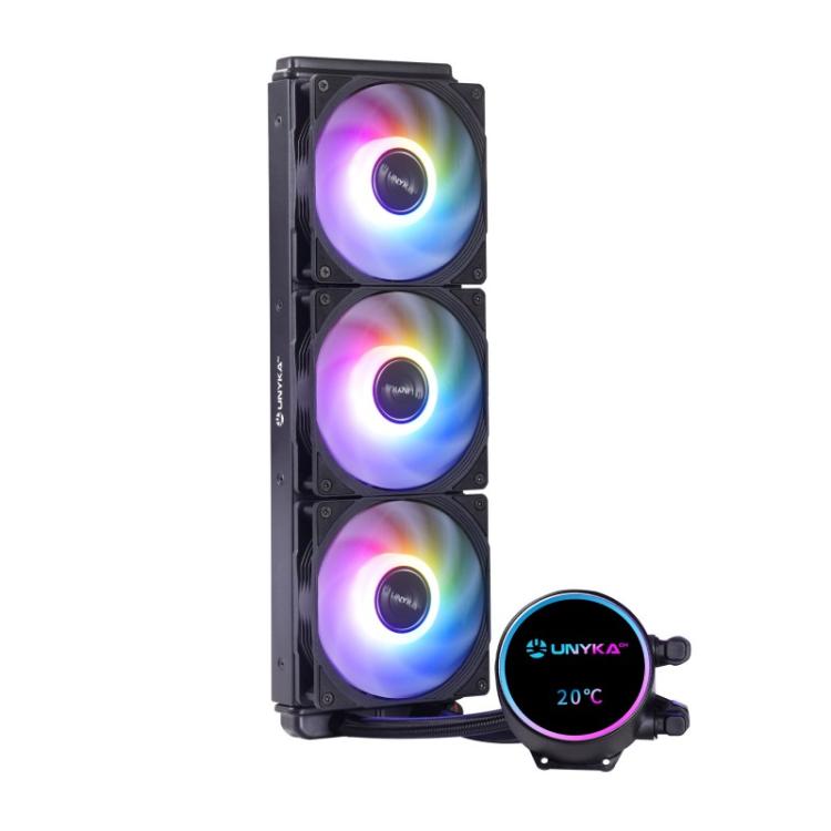 UNYKAch - AQUASTORM NEO 360 Procesador Kit de refrigeración líquida 12 cm Negro