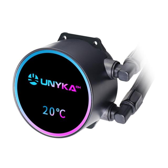 UNYKAch - AQUASTORM NEO 360 Procesador Kit de refrigeración líquida 12 cm Negro