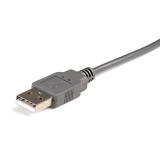 StarTech.com - Cable Adaptador de 0,9m USB a Serie Serial DB9 DB25 RS232