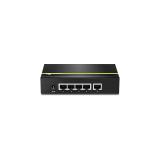 Trendnet - TPE-S50 switch No administrado L2 Fast Ethernet (10/100) Energía sobre Ethernet (PoE) Negro