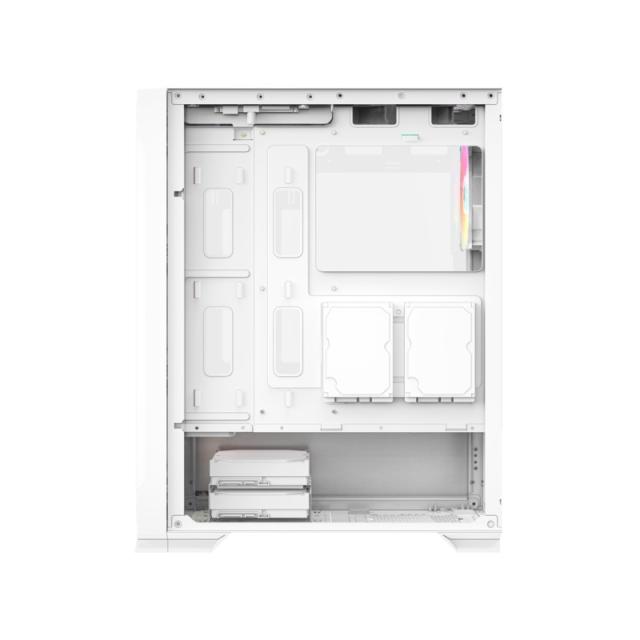 XYZ - AIRONE 300 X, TORRE GAMING,MESH, ALTO FLUJO AIRE, 6x VENTILADORES, TYPO C, ATX, BLANCA