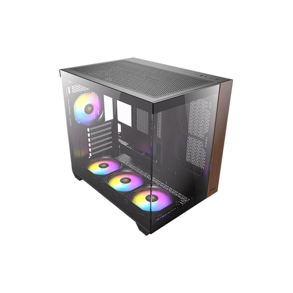 Antec - CX800 Midi Tower Negro, Madera