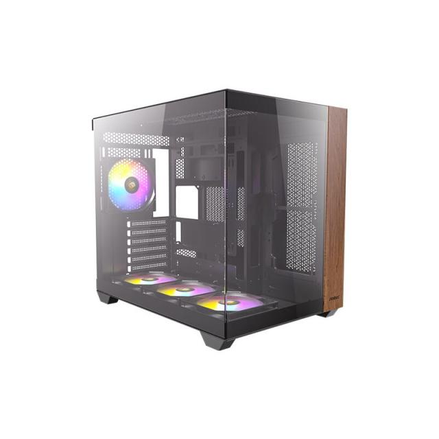 Antec - CX800 Midi Tower Negro, Madera