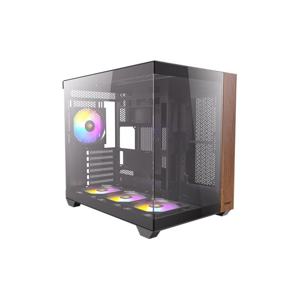 Antec - CX800 Midi Tower Negro, Madera