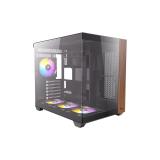 Antec - CX800 Midi Tower Negro, Madera