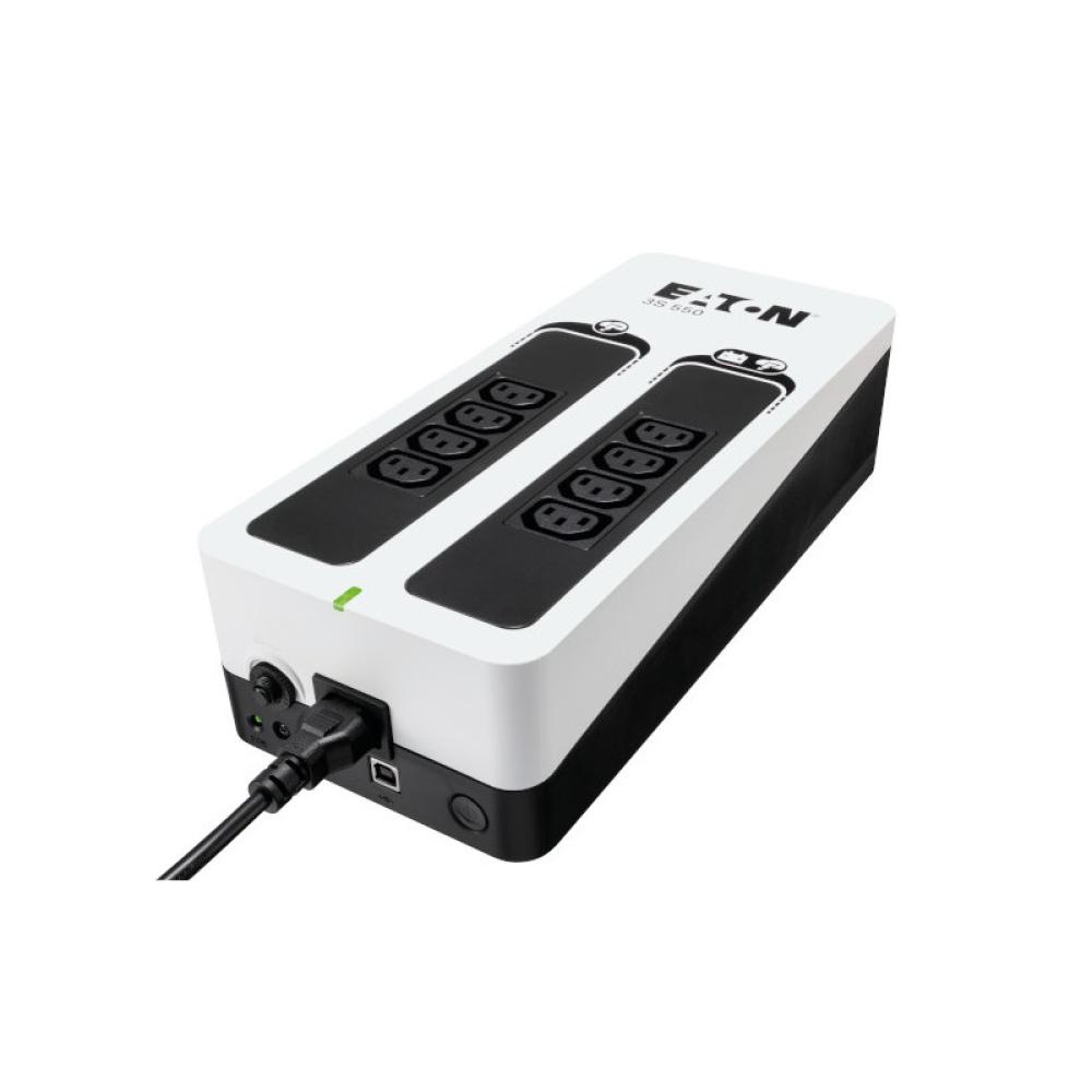 Eaton - 3S550I sistema de alimentación ininterrumpida (UPS) En espera (Fuera de línea) o Standby (Offline) 0,55 kVA 330 W 8 sali