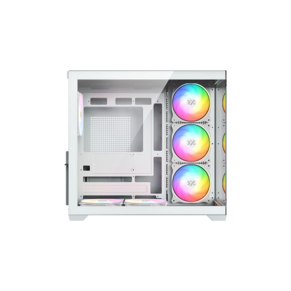 XYZ - X-CS-TESSERACTX50-W carcasa de ordenador Cubo Blanco