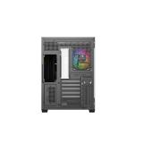 XYZ - TESSERACT X 50, Caja Panorámica de Doble Cámara con Cristal Templado, 6 Ventiladores A-RGB de 120 mm, USB 3.0,ATX, Negra