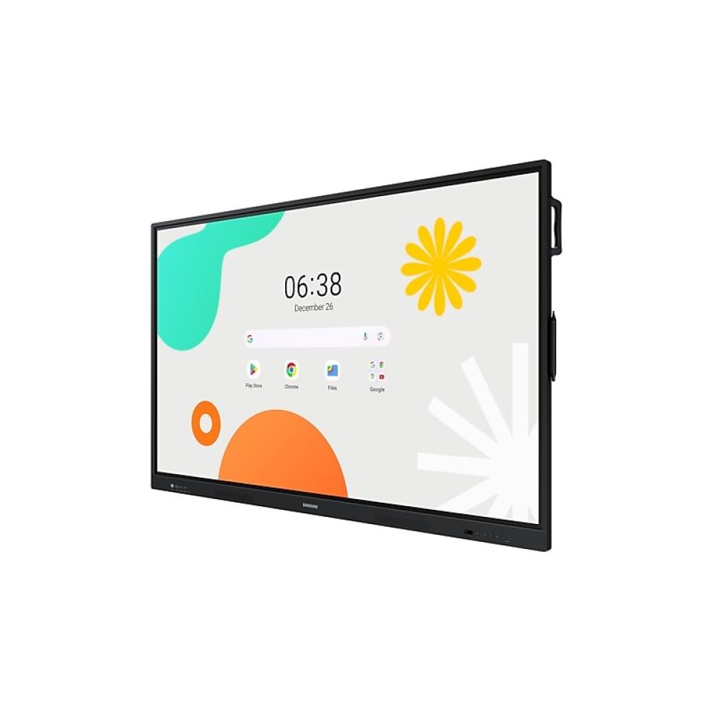 Samsung - WA65F pizarra blanca interactiva 165,1 cm (65") 3840 x 2160 Pixeles Pantalla táctil Negro