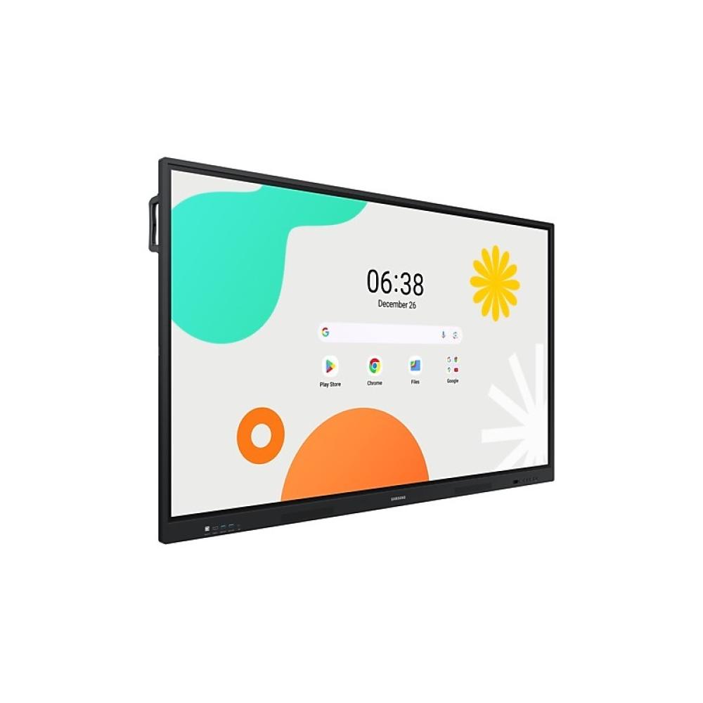 Samsung - WA65F pizarra blanca interactiva 165,1 cm (65") 3840 x 2160 Pixeles Pantalla táctil Negro