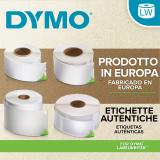 DYMO - LW etiquetas auténticas multiusos/de dirección del remitente / 19 mm × 51 mm /12 rollos de 500 etiquetas con reverso fáci