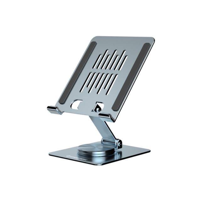 Conceptronic - THANA09G mueble y soporte para dispositivo multimedia Gris Tableta Carro para administración de tabletas