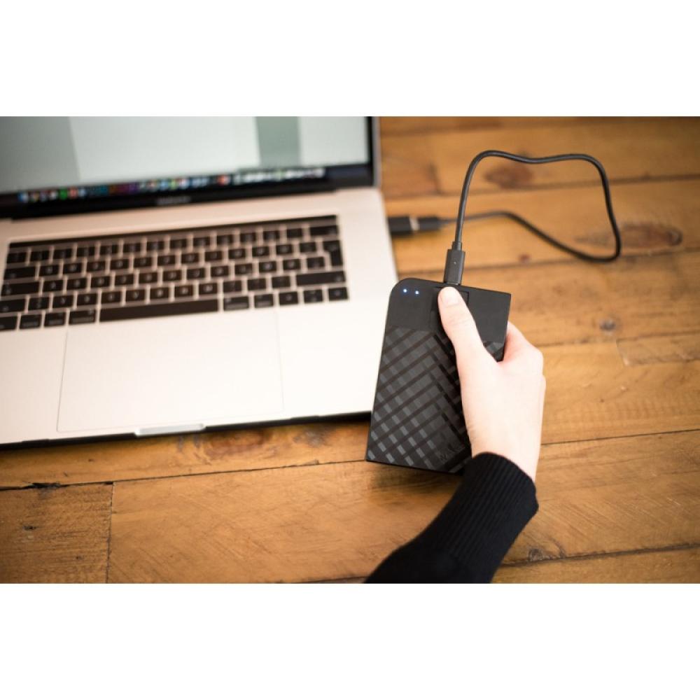 Verbatim - Disco duro portátil Fingerprint Secure de 2 TB