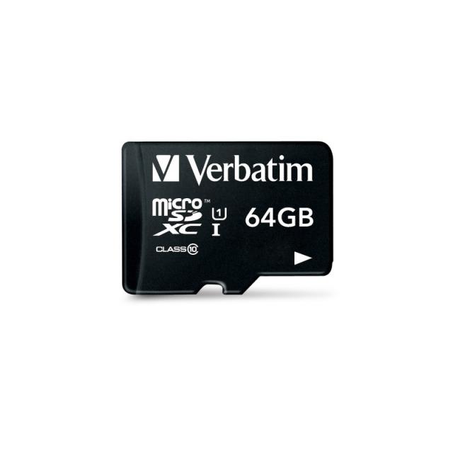 Verbatim - Premium 64 GB MicroSDXC Clase 10