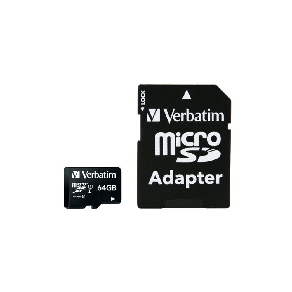 Verbatim - Premium 64 GB MicroSDXC Clase 10
