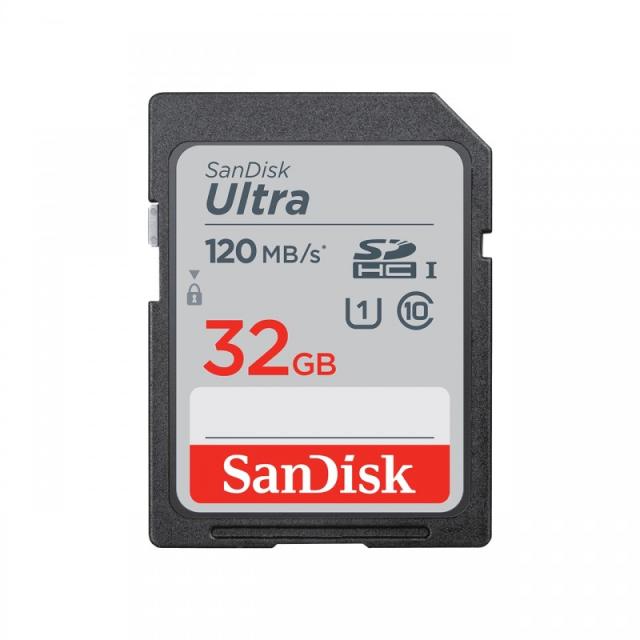 SanDisk - Ultra 32 GB SDHC UHS-I Clase 10