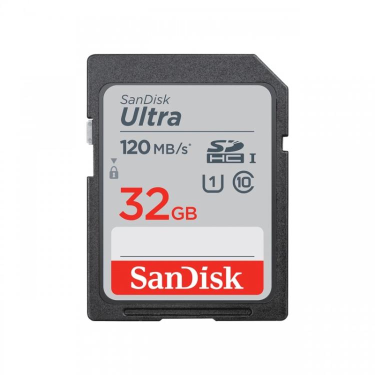 SanDisk - Ultra 32 GB SDHC UHS-I Clase 10