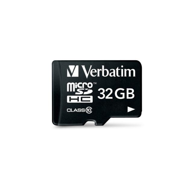 Verbatim - Premium 32 GB MicroSDHC Clase 10 - 44083