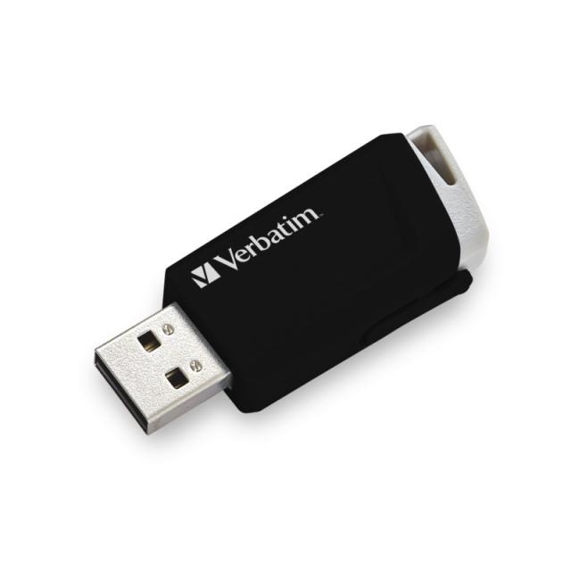 Verbatim - Store ''n'' Click - Unidad USB 3.2 GEN1 de 32 GB - Negro