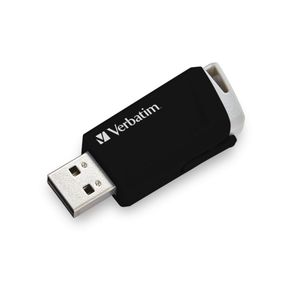 Verbatim - Store ''n'' Click - Unidad USB 3.2 GEN1 de 32 GB - Negro