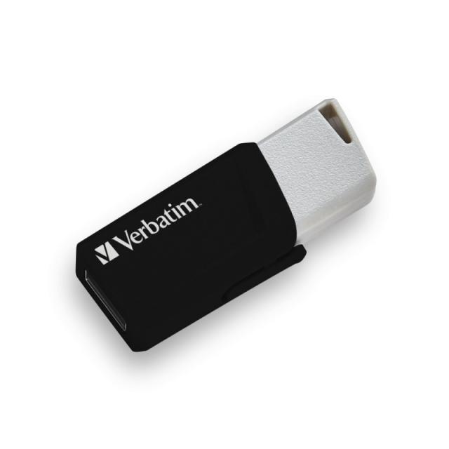 Verbatim - Store ''n'' Click - Unidad USB 3.2 GEN1 de 32 GB - Negro