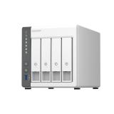 QNAP - TS-433 NAS Torre ARM Cortex-A55 4 GB 0 TB QNAP QTS Blanco
