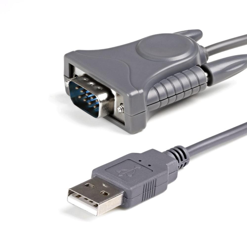 StarTech.com - Cable Adaptador de 0,9m USB a Serie Serial DB9 DB25 RS232