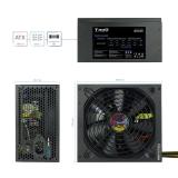 TooQ - TQAPOLO-600SP unidad de fuente de alimentación 600 W 20+4 pin ATX ATX Negro