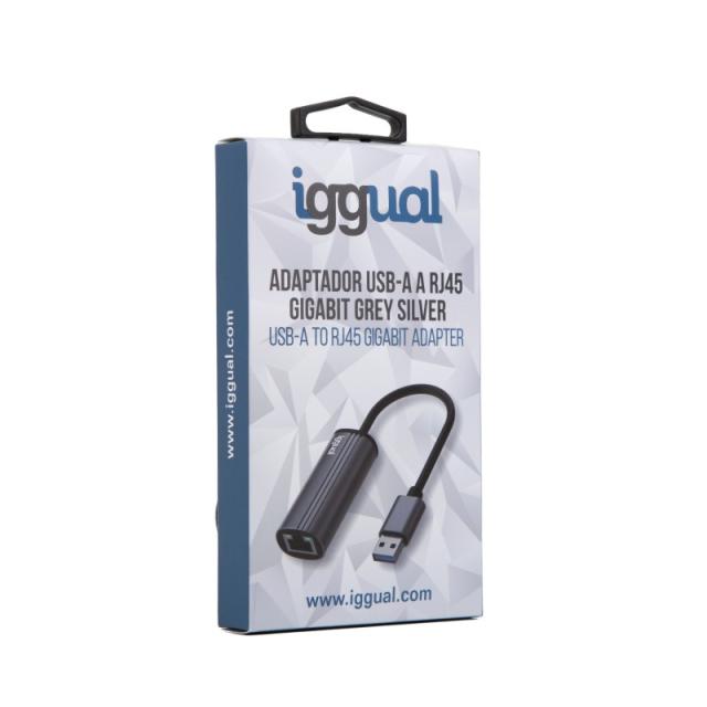 iggual - Adaptador USB-A 3.0 a RJ45 Gigabit