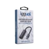 iggual - Adaptador USB-A 3.0 a RJ45 Gigabit