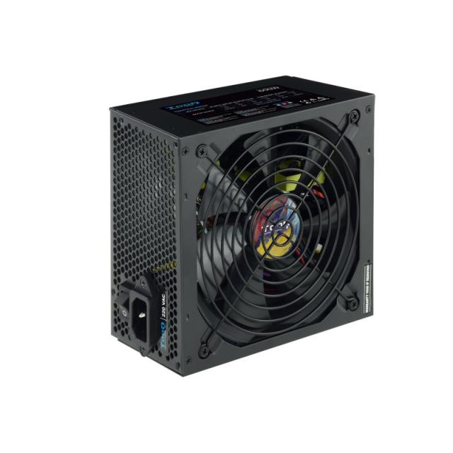 TooQ - TQAPOLO-600SP unidad de fuente de alimentación 600 W 20+4 pin ATX ATX Negro
