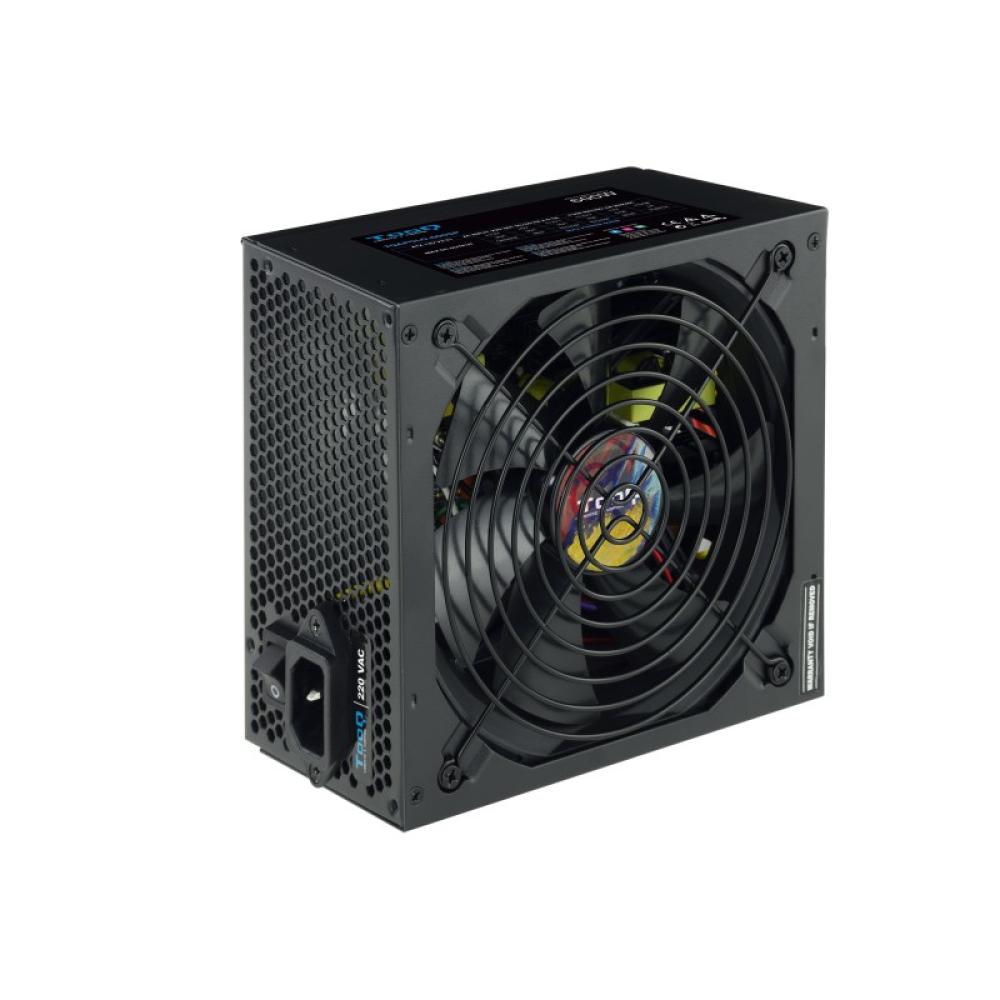 TooQ - TQAPOLO-600SP unidad de fuente de alimentación 600 W 20+4 pin ATX ATX Negro