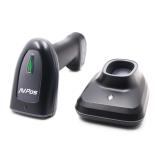 AVPos - AVP-BT230-2D lector de código de barras Lector de códigos de barras portátil 1D/2D CMOS Negro