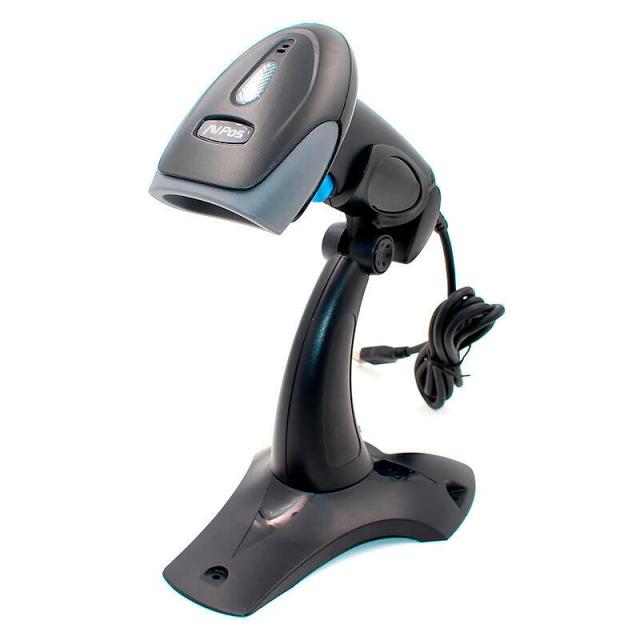 AVPos - AVP-930-2D lector de código de barras Lector de códigos de barras portátil 1D/2D CMOS Negro