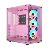 TALIUS - CAJA ATX GAMING CRONOS ORCHID RGB CRISTAL TEMPLADO USB 3.0