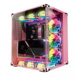 TALIUS - CAJA ATX GAMING CRONOS ORCHID RGB CRISTAL TEMPLADO USB 3.0